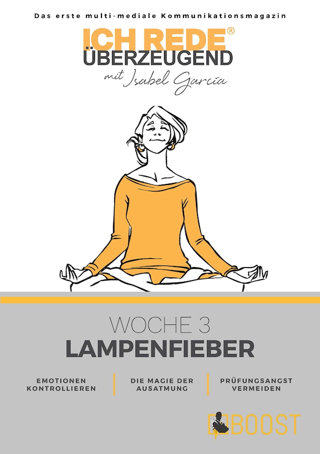 Book cover for Ich REDE. Überzeugend - Woche 3 Atmung