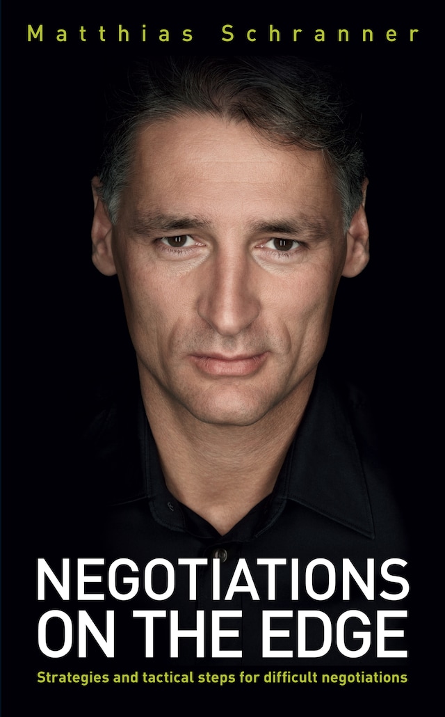 Buchcover für Negotiations on the Edge