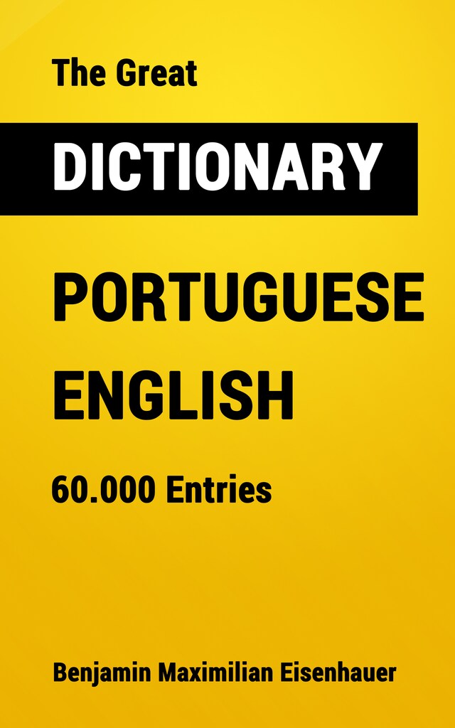 Buchcover für The Great Dictionary Portuguese - English