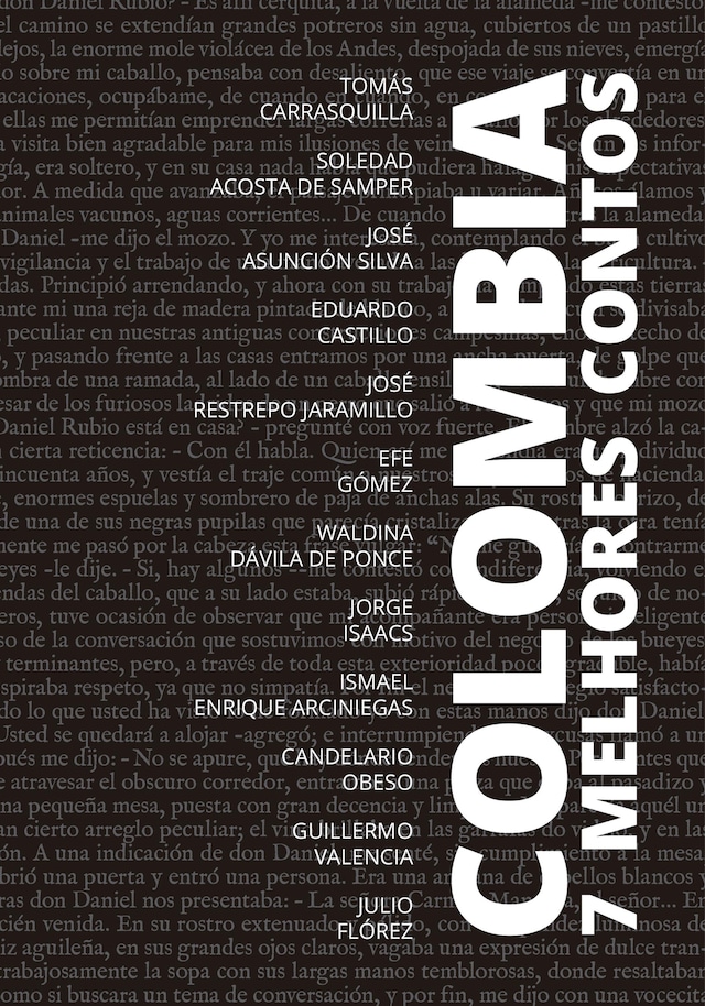 Book cover for 7 mejores cuentos - Colombia