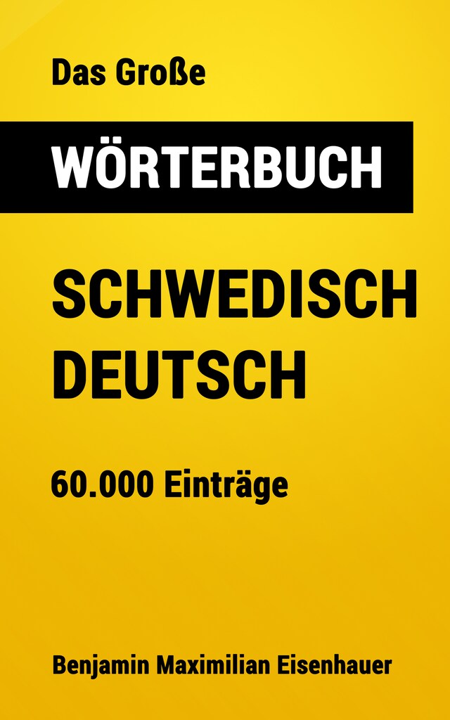 Boekomslag van Das Große Wörterbuch Schwedisch - Deutsch