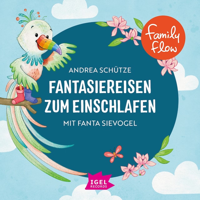 Book cover for FamilyFlow. Fantasiereisen zum Einschlafen mit Fanta Sievogel