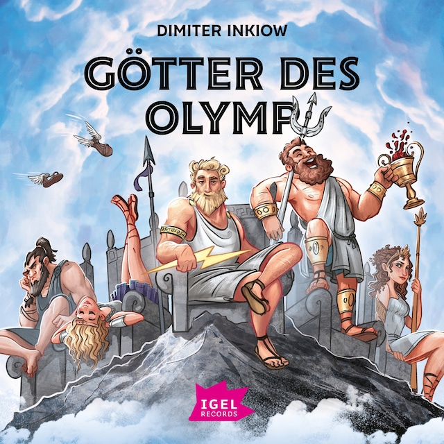 Okładka książki dla Götter des Olymp