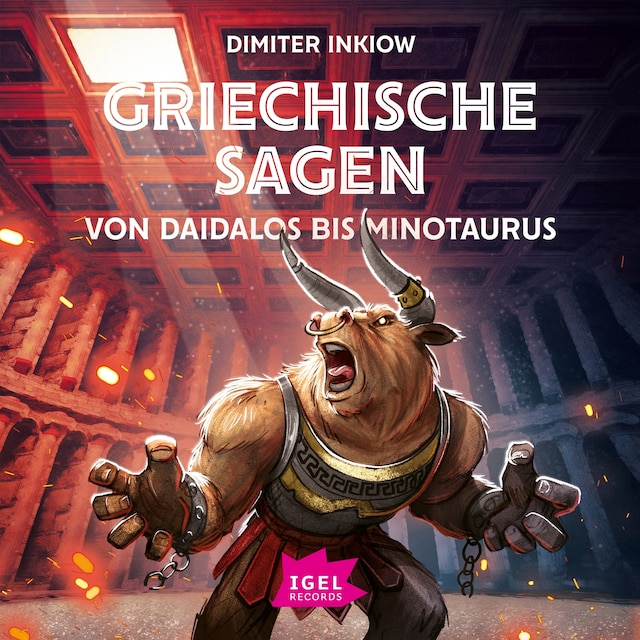 Couverture de livre pour Griechische Sagen. Von Daidalos bis Minotaurus