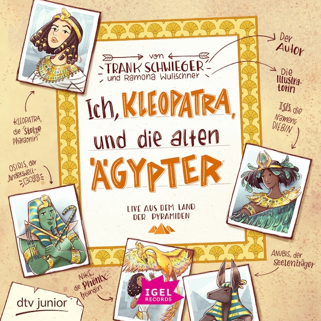 Book cover for Ich, Kleopatra, und die alten Ägypter