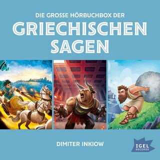 Die große Hörbuchbox der griechischen Sagen als Hörbuch