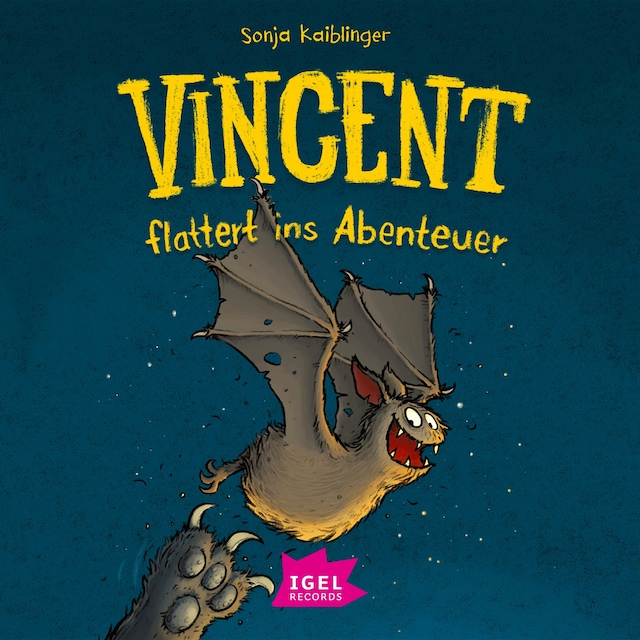 Buchcover für Vincent flattert ins Abenteuer