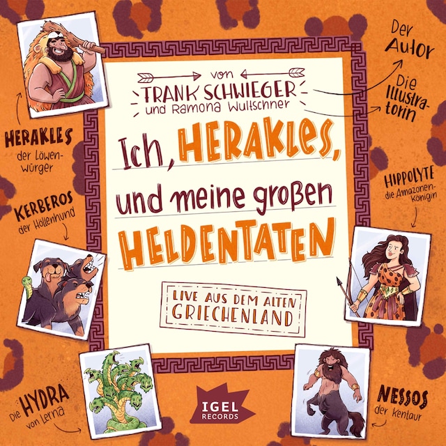 Couverture de livre pour Ich, Herakles, und meine großen Heldentaten