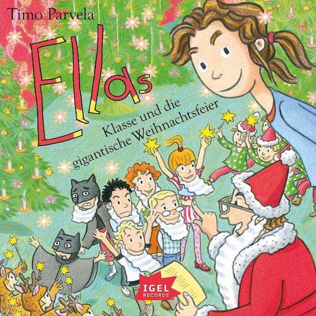 Boekomslag van Ella 19. Ellas Klasse und die gigantische Weihnachtsfeier