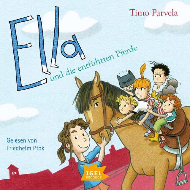 Couverture de livre pour Ella 20. Ella und die entführten Pferde