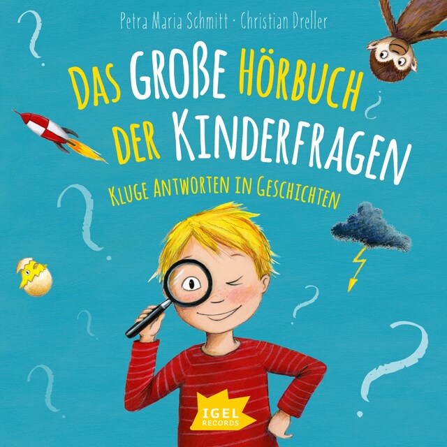 Kirjankansi teokselle Das große Hörbuch der Kinderfragen