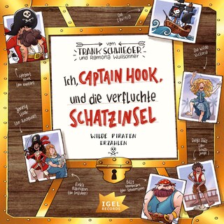 Ich, Captain Hook, und die verfluchte Schatzinsel als Hörbuch