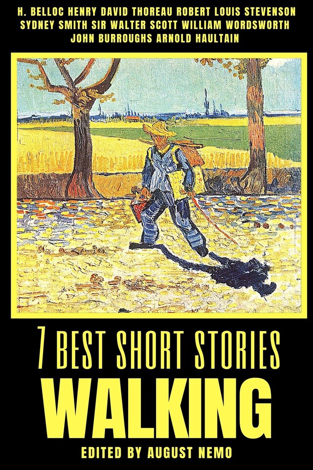 Kirjankansi teokselle 7 best short stories - Walking