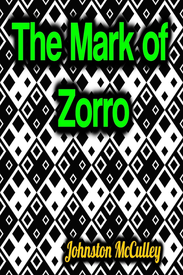 Okładka książki dla The Mark of Zorro