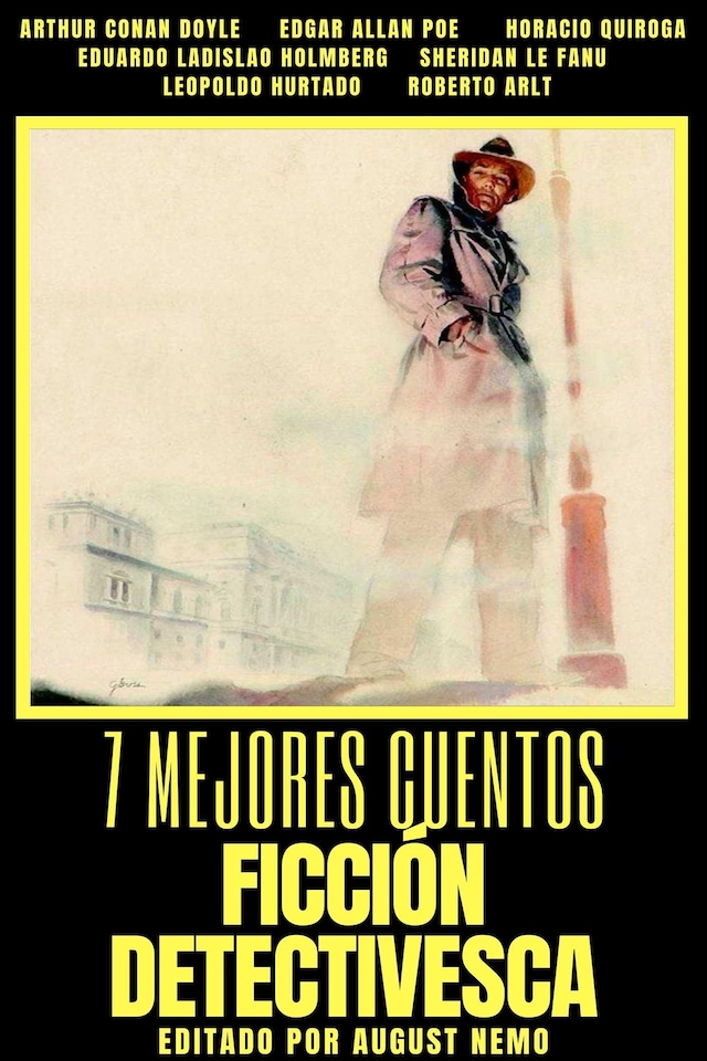 Okładka książki dla 7 mejores cuentos - Ficción Detectivesca