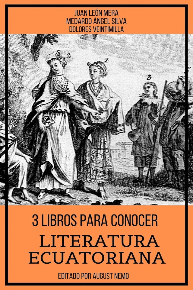 Boekomslag van 3 Libros Para Conocer Literatura Ecuatoriana