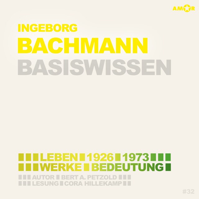 Couverture de livre pour Ingeborg Bachmann (1926-1973) - Leben, Werk, Bedeutung - Basiswissen (Ungekürzt)