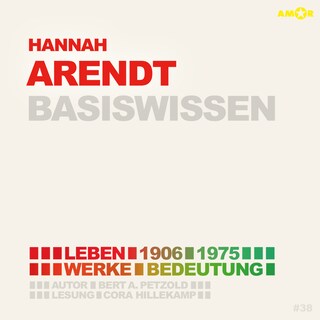 Hannah Arendt (1906-1975) - Leben, Werk, Bedeutung - Basiswissen (Ungekürzt) als Hörbuch