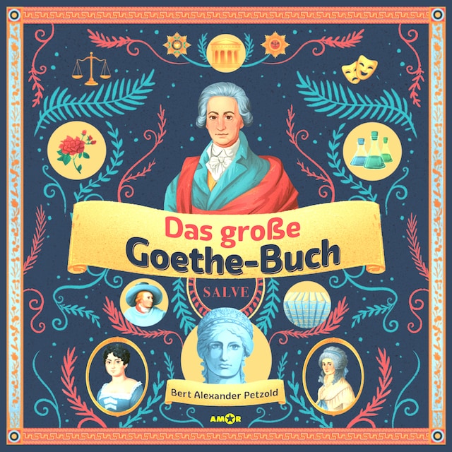 Book cover for Das große Goethe-Buch - Ein Wissensabenteuer über Johann Wolfgang von Goethe (ungekürzt)