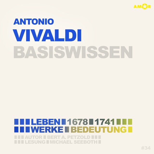 Couverture de livre pour Antonio Vivaldi (1678-1741) - Leben, Werk, Bedeutung - Basiswissen (ungekürzt)