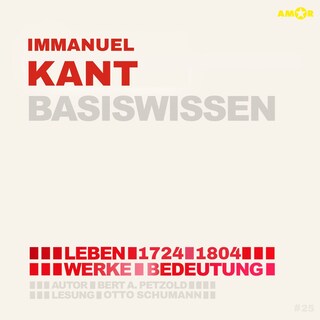 Immanuel Kant (1724-1804) - Leben, Werke, Bedeutung - Basiswissen (ungekürzt) als Hörbuch