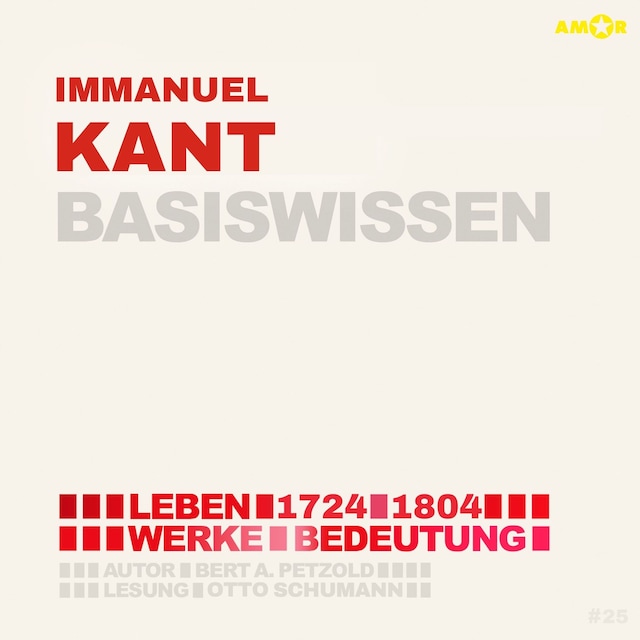 Book cover for Immanuel Kant (1724-1804) - Leben, Werke, Bedeutung - Basiswissen (ungekürzt)