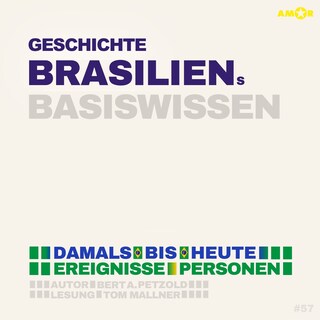 Geschichte Brasiliens - Damals bis heute. Ereignisse, Personen, Zusammenhänge - Basiswissen (ungekürzt) als Hörbuch