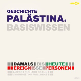 Geschichte Palästinas - Damals bis heute. Ereignisse, Personen, Zusammenhänge - Basiswissen (ungekürzt) als Hörbuch