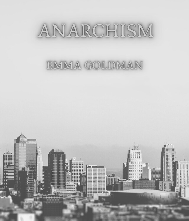 Kirjankansi teokselle Anarchism
