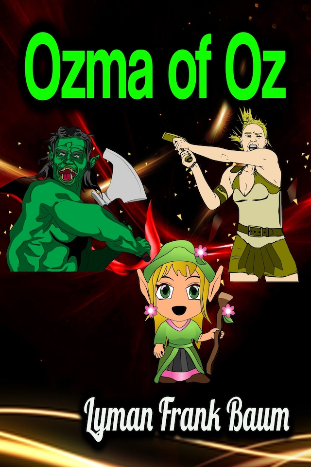 Boekomslag van Ozma of Oz