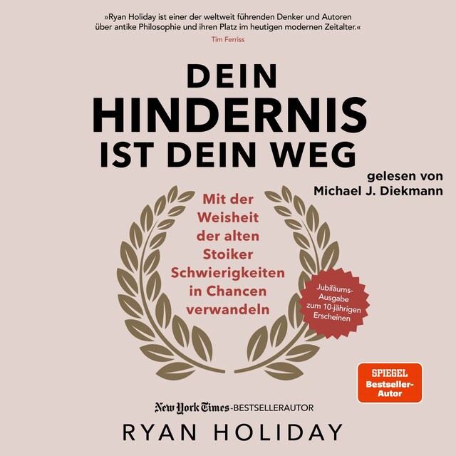 Book cover for Dein Hindernis ist Dein Weg – Jubiläumsausgabe