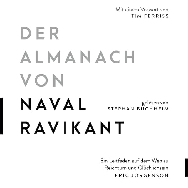 Bogomslag for Der Almanach von Naval Ravikant