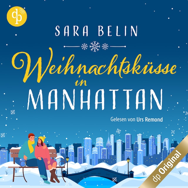 Buchcover für Weihnachtsküsse in Manhattan