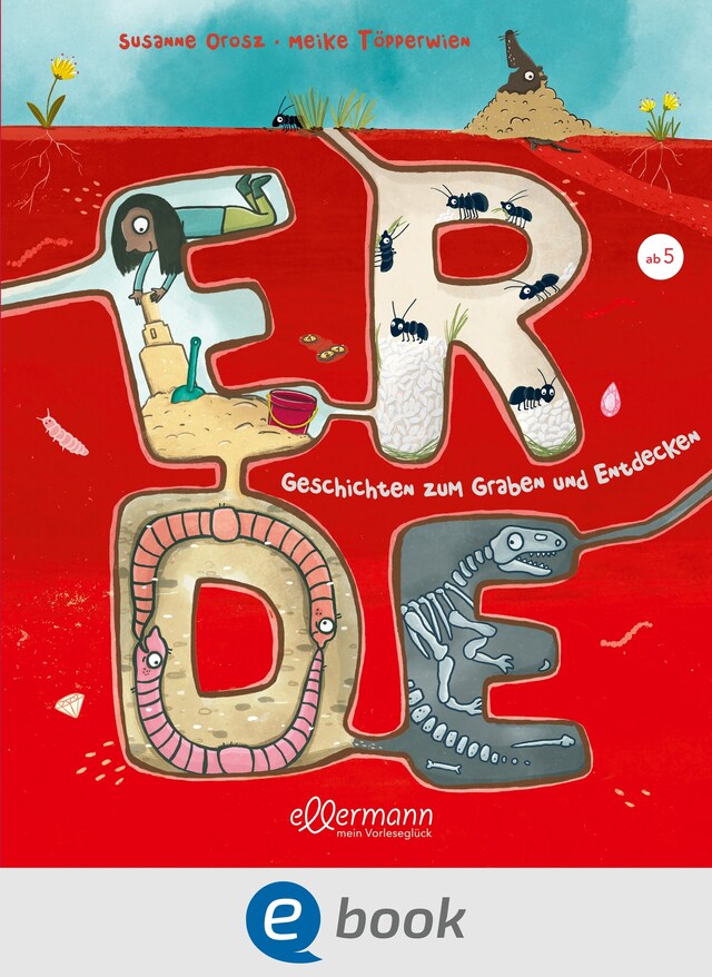 Book cover for Erde. Geschichten zum Graben und Entdecken