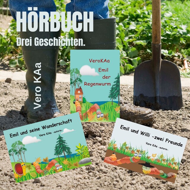 Buchcover für Emil, der Regenwurm