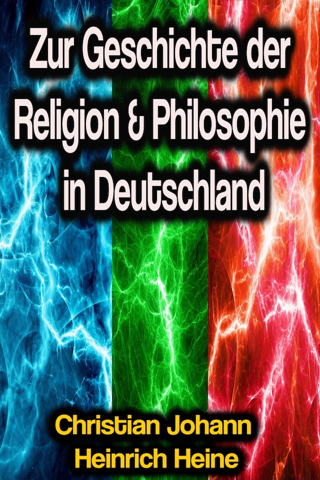 Buchcover für Zur Geschichte der Religion & Philosophie in Deutschland