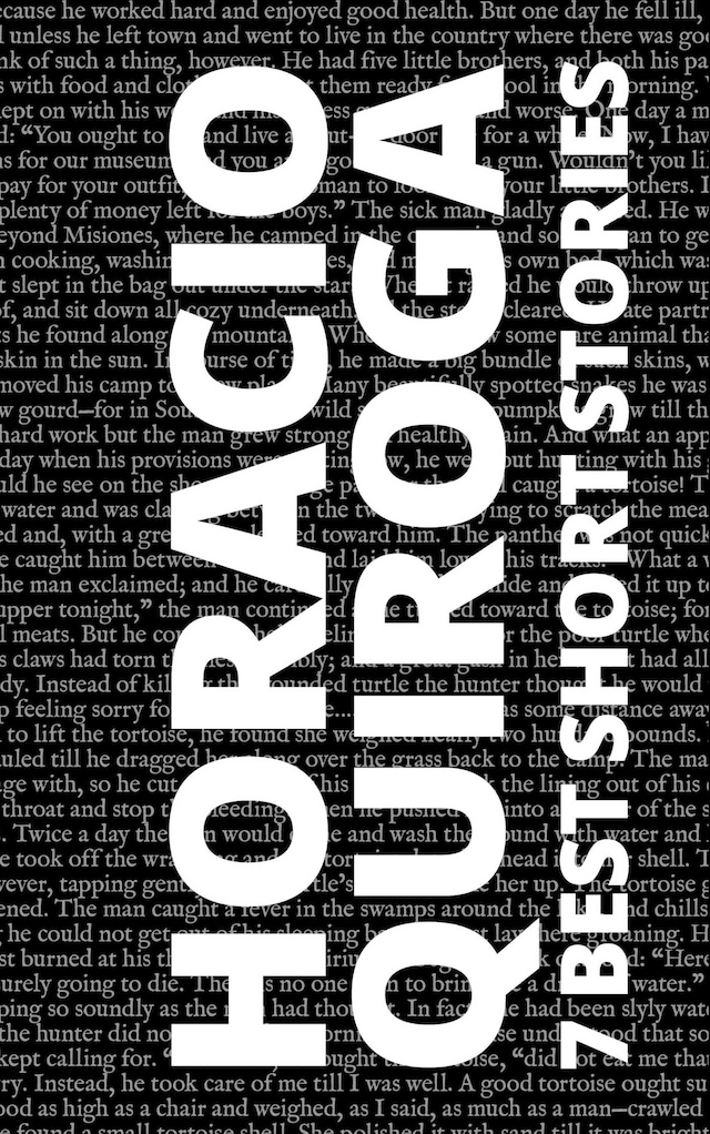 Book cover for 7 best short stories by Horacio Quiroga