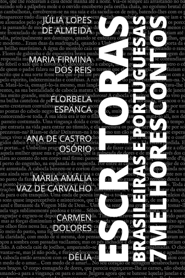 Portada de libro para 7 Melhores Contos - Escritoras Brasileiras e Portuguesas