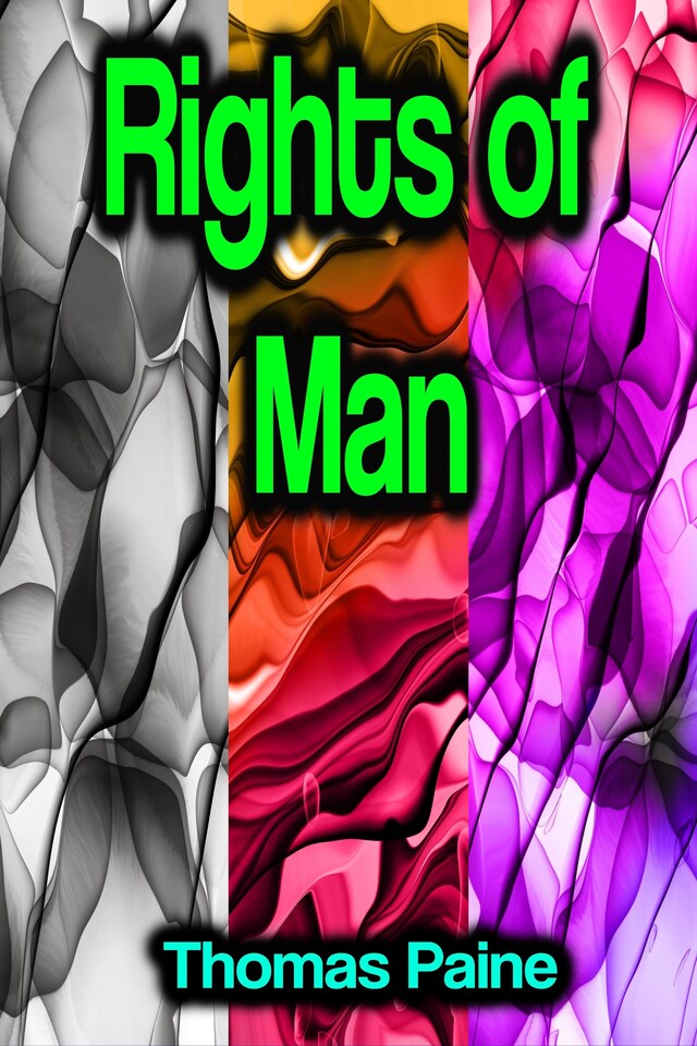Kirjankansi teokselle Rights of Man