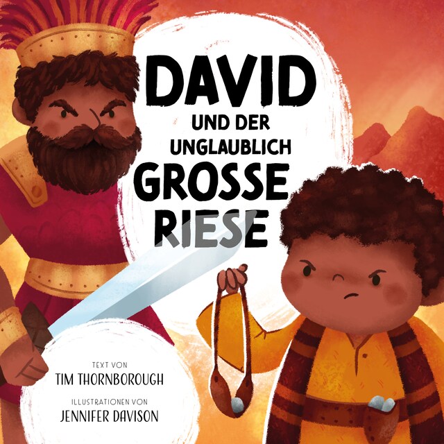 Book cover for David und der unglaublich große Riese