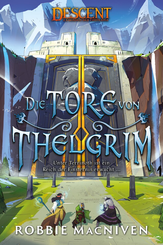 Buchcover für Descent – Legenden der Finsternis: Die Tore von Thelgrim