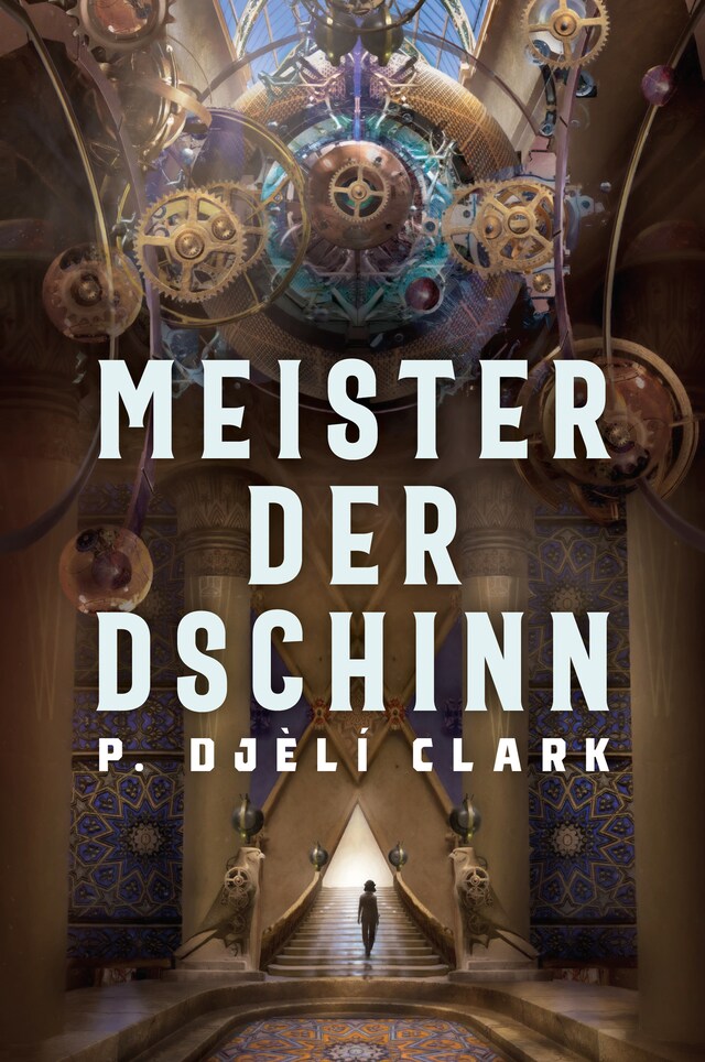 Boekomslag van Meister der Dschinn (Gewinner des Nebula Award 2021 für Bester Roman & des Hugo Award 2022 für Bester Roman)