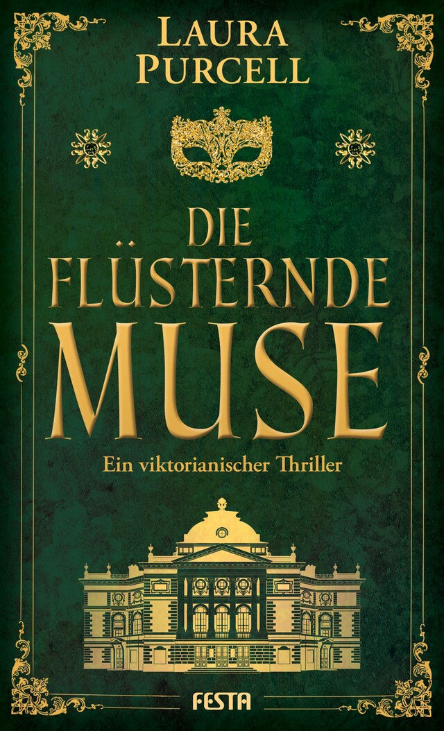 Kirjankansi teokselle Die flüsternde Muse