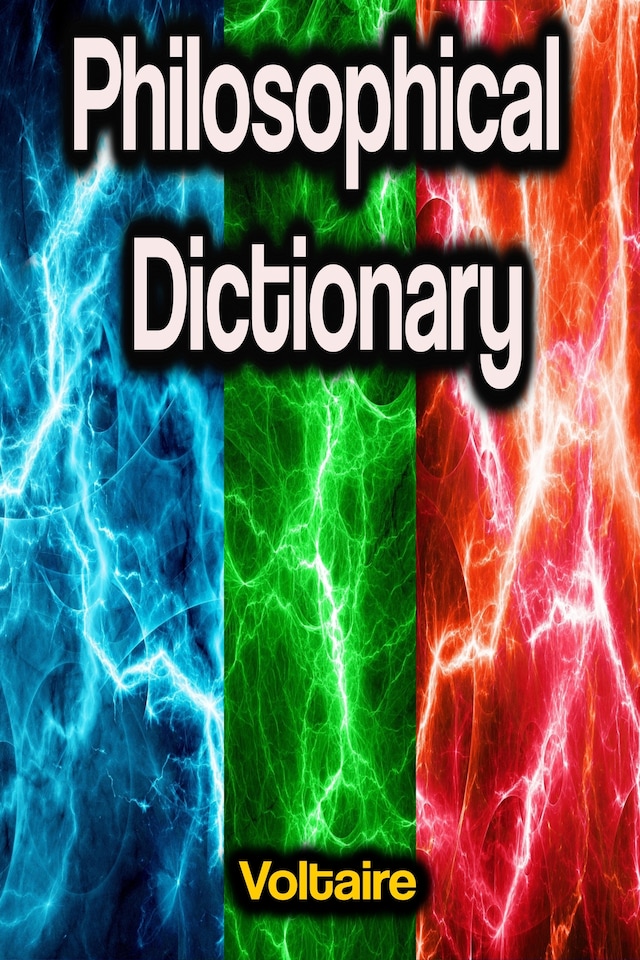 Boekomslag van Philosophical Dictionary