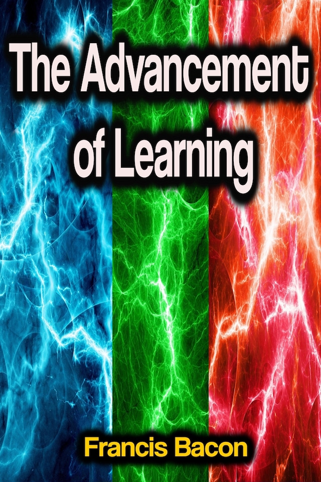 Okładka książki dla The Advancement of Learning