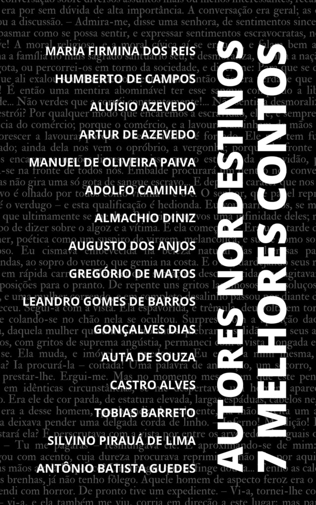 Okładka książki dla 7 Melhores Contos - Autores Nordestinos
