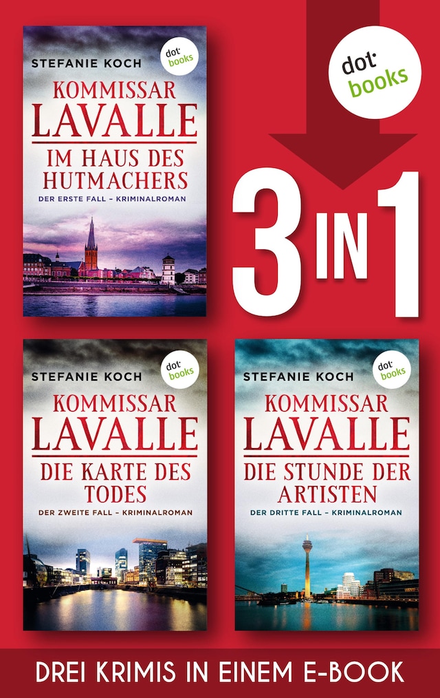 Book cover for Im Haus des Hutmachers, Die Karte des Todes & Die Stunde der Artisten