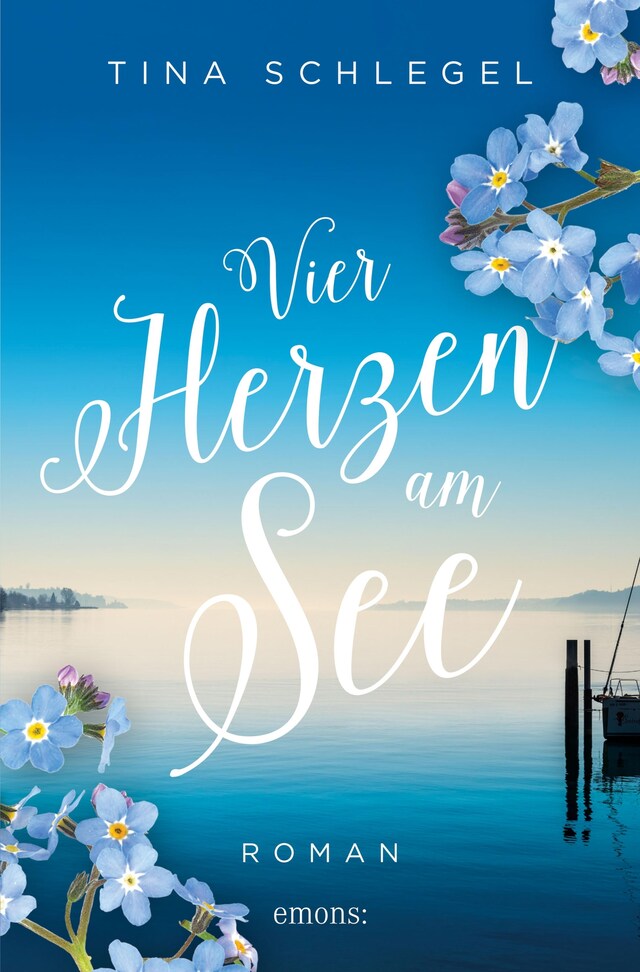 Buchcover für Vier Herzen am See