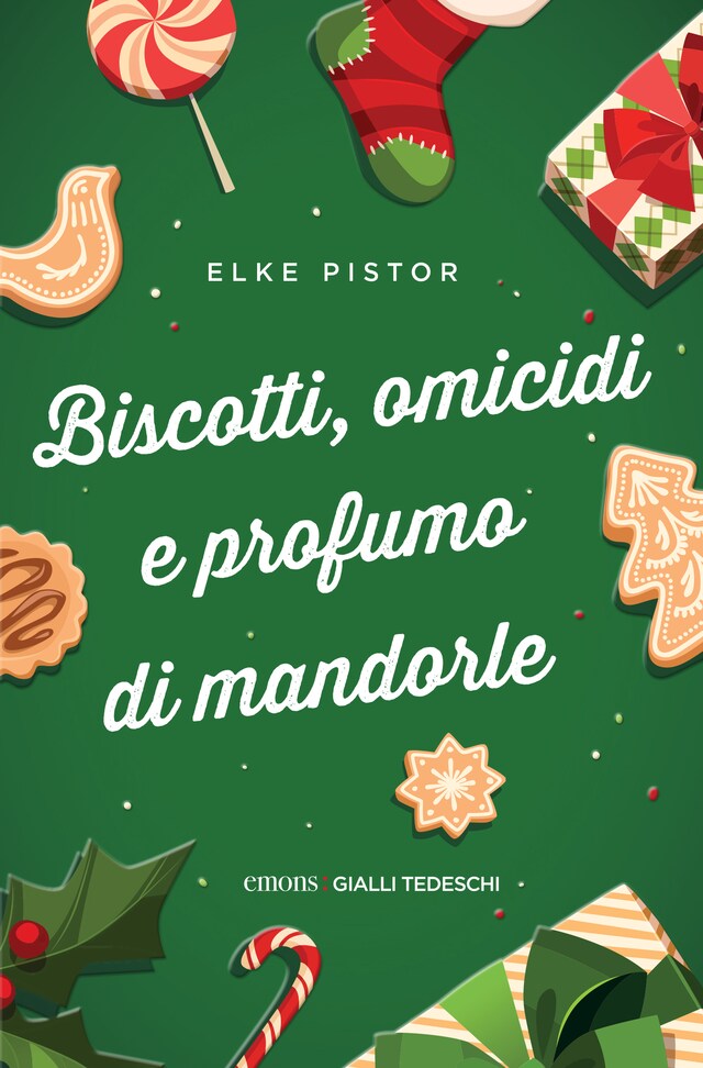 Book cover for Biscotti, omicidi e profumo di mandorle