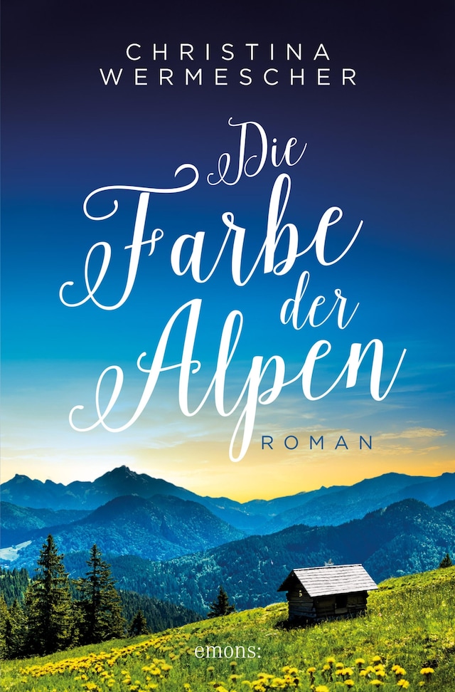 Book cover for Die Farbe der Alpen